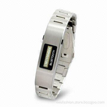 Bluetooth Bracelet, Comes with Special Design, Applicable for Various Mobile Phone Brands